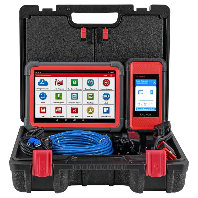 Launch X431 PRO5 PRO 5 Diagnostic Tool with Smartlink 2.0 All System 10.1" Support ECU Coding, Online Programming for BMW & Benz