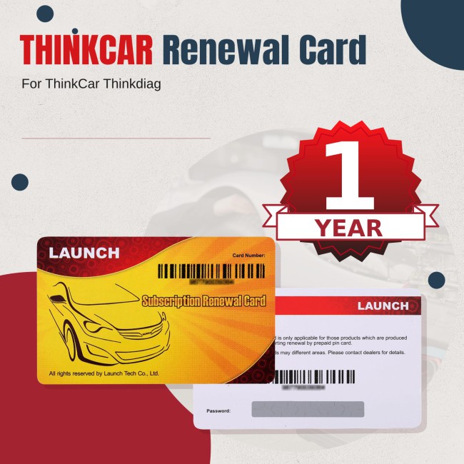 ThinkCar Thinkdiag All Car Brands License 1 Year Free Update Online with SN 97986***** [Online Activation]