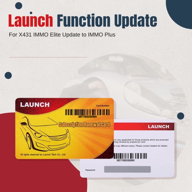Online Activation Service for Launch X431 IMMO Elite Update to IMMO Plus