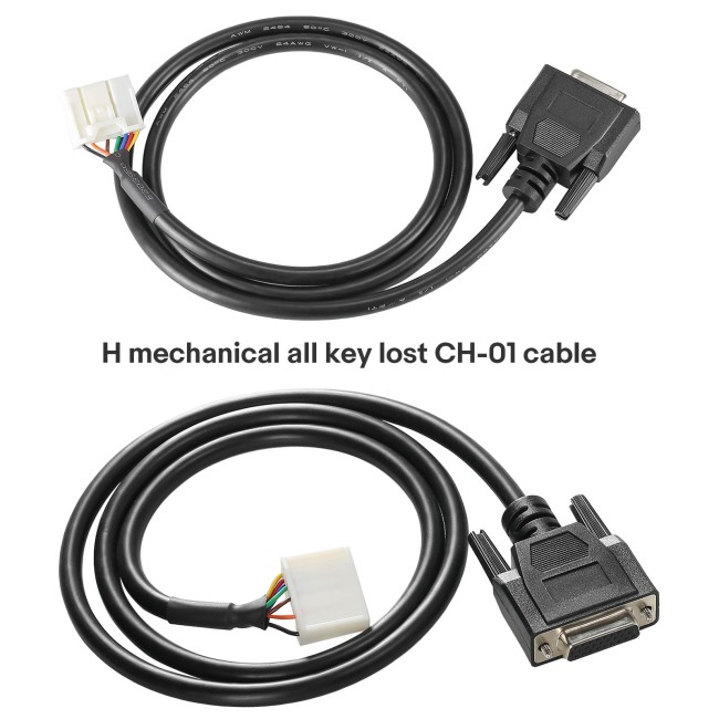Launch CH-01 H Non-Smart Key, CH-02 24-PIN and CH-03 27-PIN Toyota AKL Adapters