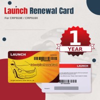 One Year Update Service for Launch CRP919E / CRP919X Scanner Online Activation